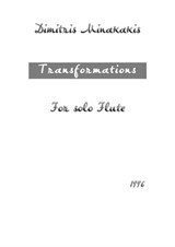 Transformations for Solo Flute